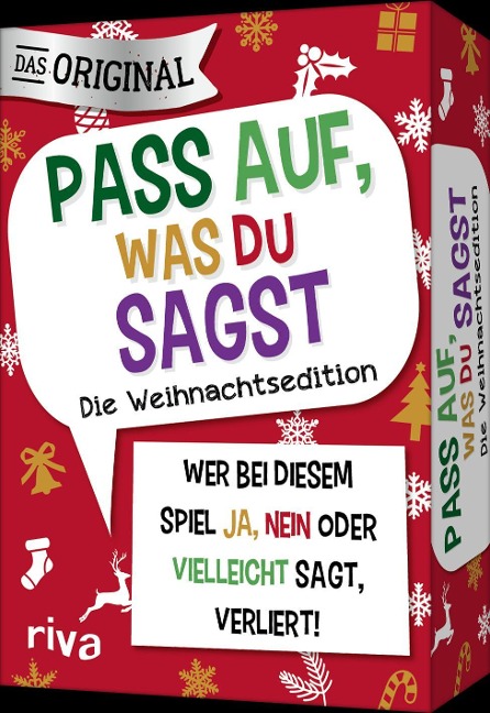 Pass auf, was du sagst - Die Weihnachtsedition - Emma Hegemann