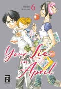 Cover-Bild zum Titel 'Your Lie in April 06' von 'Naoshi Arakawa'