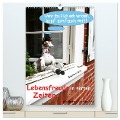 Lebensfreude in harten Zeiten (hochwertiger Premium Wandkalender 2025 DIN A2 hoch), Kunstdruck in Hochglanz - Gisela Kruse