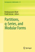 Cover-Bild zum Titel 'Partitions, q-Series, and Modular Forms' von ''