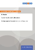 Cover-Bild zum Titel 'Leere Stadtsäckel allerorten' von 'R. Reuter'
