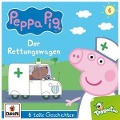 Cover-Bild zum Titel '006/Der Rettungswagen (und 5 weitere Geschichten)' von 'Peppa Pig Hörspiele'