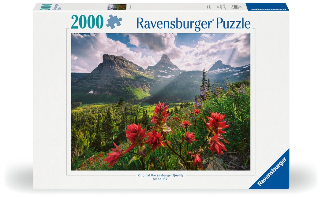 Erwachsenenpuzzle 2000 Teile - Unberührte Berge - 