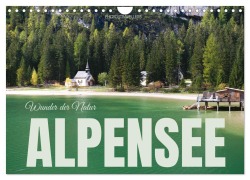 Cover-Bild zum Titel 'Alpensee - Wunder der Natur (Wandkalender 2026 DIN A4 quer), CALVENDO Monatskalender' von 'Photostravellers Photostravellers'