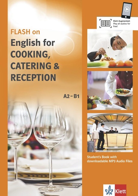 FLASH ON ENGLISH. Cooking, Catering and Reception. Kurs- und Übungsbuch + Audio online - 