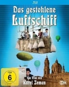 Cover-Bild zum Titel 'Das gestohlene Luftschiff' von 'Radovan Krátky, Jules Verne, Karel Zeman, Jan Novák'