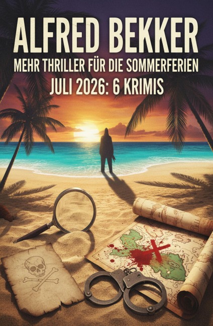 Mehr Thriller für die Sommerferien Juli 2026: 6 Krimis - Alfred Bekker