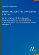 Cover-Bild zum Titel 'Beschluss (EU) 2025/440 der Kommission vom 8. Juli 2024' von 'Europäische Kommission'
