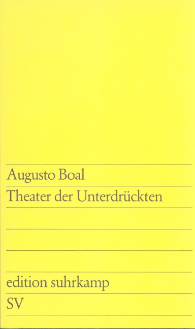 Theater der Unterdrückten - Augusto Boal