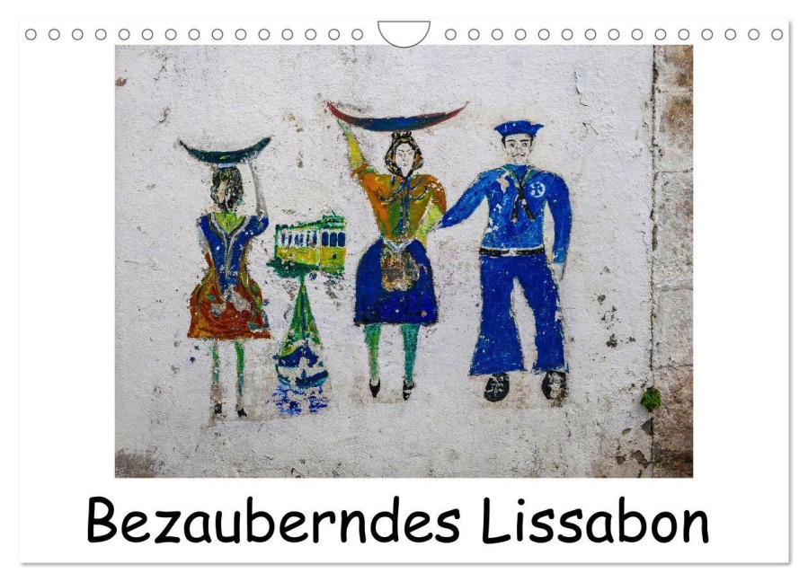 Bezauberndes Lissabon (Wandkalender 2026 DIN A4 quer), CALVENDO Monatskalender - Gabi Hampe