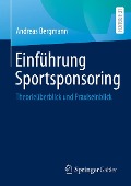 Cover-Bild zum Titel 'Einführung Sportsponsoring' von 'Andreas Bergmann'