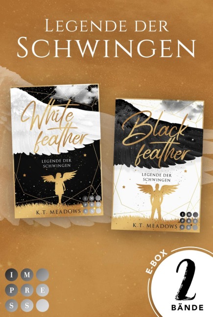 Sammelband der himmlisch-dramatischen Buchserie »Legende der Schwingen« (Legende der Schwingen) - K. T. Meadows