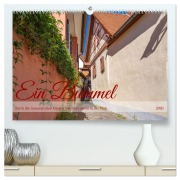 Cover-Bild zum Titel 'Ein Bummel durch die romantischen Gassen von Freinsheim in der Pfalz (hochwertiger Premium Wandkalender 2026 DIN A2 quer), Kunstdruck in Hochglanz' von 'Brigitte Dürr'