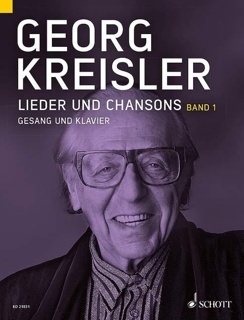 Georg Kreisler. Lieder und Chansons. Gesang und Klavier. Band 1 - Georg Kreisler