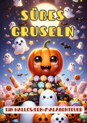 Cover-Bild zum Titel 'Süßes Gruseln' von 'Maxi Pinselzauber'