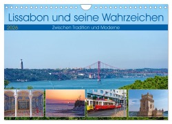 Cover-Bild zum Titel 'Lissabon und seine Wahrzeichen - Zwischen Tradition und Moderne (Wandkalender 2026 DIN A4 quer), CALVENDO Monatskalender' von 'Rupert Kowalski'