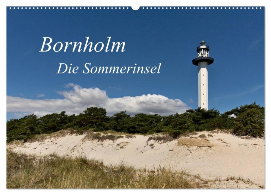 Bornholm - Die Sommerinsel (Wandkalender 2026 DIN A2 quer), CALVENDO Monatskalender - Lars Nullmeyer