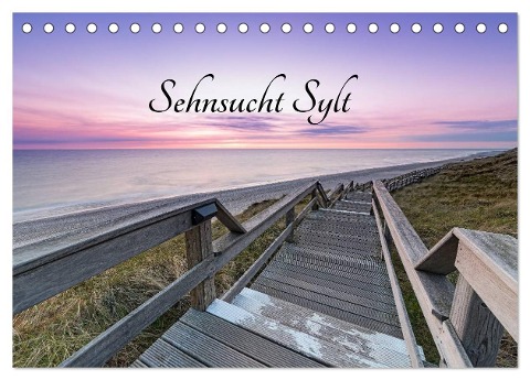 Sehnsucht Sylt (Tischkalender 2024 DIN A5 quer), CALVENDO Monatskalender - Nordbilder Nordbilder