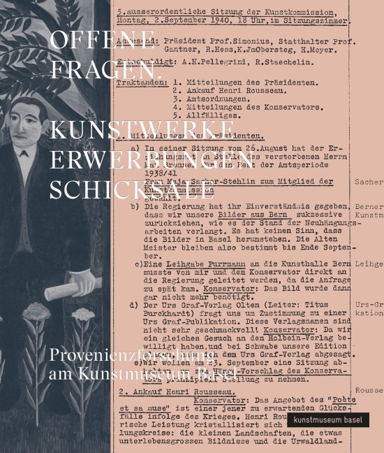OFFENE FRAGEN. Kunstwerke - Erwerbungen - Schicksale - 