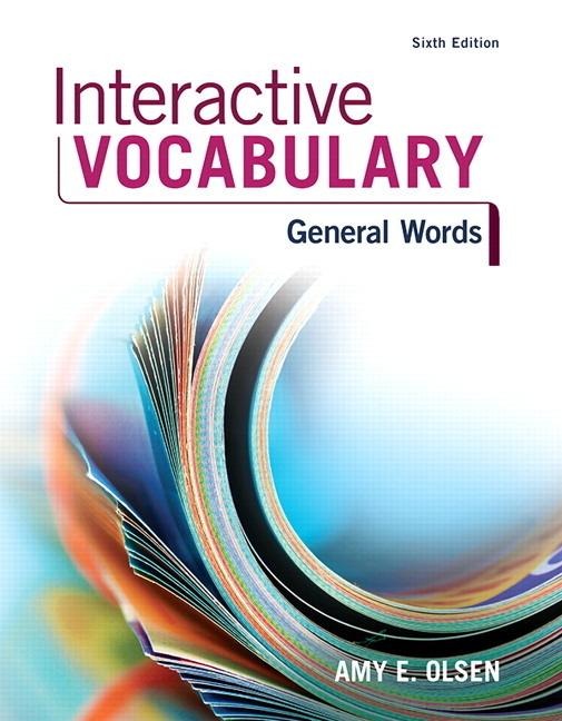 Interactive Vocabulary - Amy Olsen