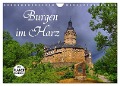 Burgen im Harz (Wandkalender 2025 DIN A4 quer), CALVENDO Monatskalender - LianeM LianeM