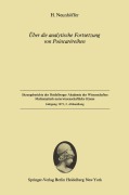 Cover-Bild zum Titel 'Über die analytische Fortsetzung von Poincaréreihen' von 'Helmut Neunhöffer'