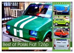 Cover-Bild zum Titel 'Best of Polski Fiat 126p (Wandkalender 2026 DIN A4 quer), CALVENDO Monatskalender' von 'Henning von Löwis of Menar'