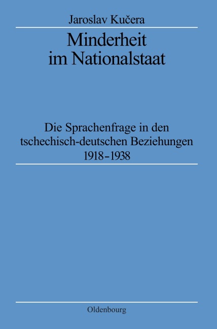 Minderheit im Nationalstaat - Jaroslav Kucera