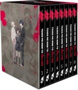 Cover-Bild zum Titel 'Teach me how to Kill you Sammelschuber (inklusive Band 1-8)' von 'Sharoh Hanten'