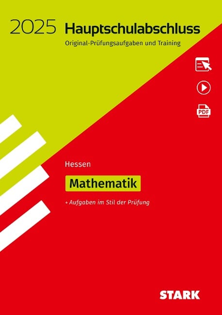 STARK Original-Prüfungen und Training Hauptschulabschluss 2025 - Mathematik - Hessen - 