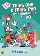 Cover-Bild zum Titel 'Dr Seuss Graphic Novel: Thing One and Thing Two Have Homework to Do' von 'Art Baltazar'
