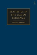 Cover-Bild zum Titel 'Statistics in the Law of Evidence' von 'Nicholas Lennings'