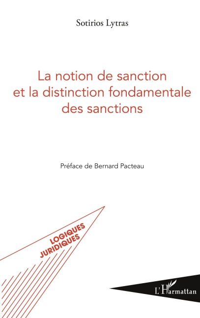 La notion de sanction et la distinction fondamentale des sanctions - Sotirios Lytras