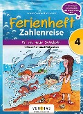 Cover-Bild zum Titel 'Mathematik Ferienhefte 4. Klasse - Volksschule - Zahlenreise' von 'Catherine Salomon, Jutta Schabhüttl'
