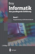Cover-Bild zum Titel 'Informatik Eine grundlegende Einführung' von 'Manfred Broy'