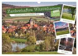 Cover-Bild zum Titel 'Zauberhaftes Witzenhausen (Wandkalender 2026 DIN A3 quer), CALVENDO Monatskalender' von 'Sabine Löwer'