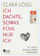 Cover-Bild zum Titel 'Ich dachte, sowas fühl nur ich' von 'Clara Lösel'