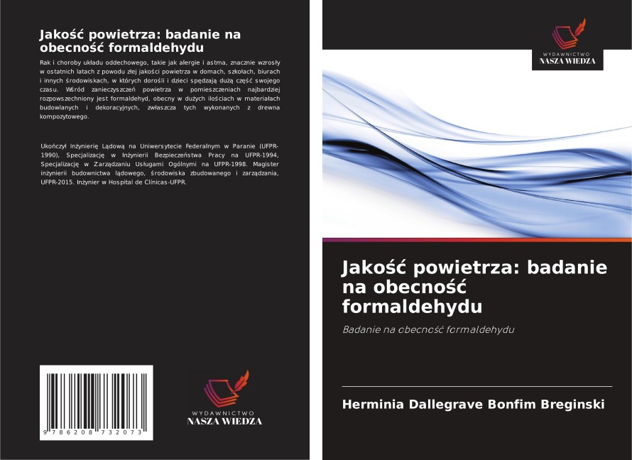 Jako¿¿ powietrza: badanie na obecno¿¿ formaldehydu - Herminia Dallegrave Bonfim Breginski