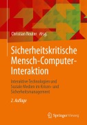 Cover-Bild zum Titel 'Sicherheitskritische Mensch-Computer-Interaktion' von ''