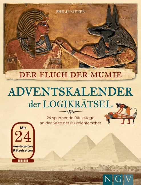 Der Fluch der Mumie Adventskalender der Logikrätsel - Philip Kiefer