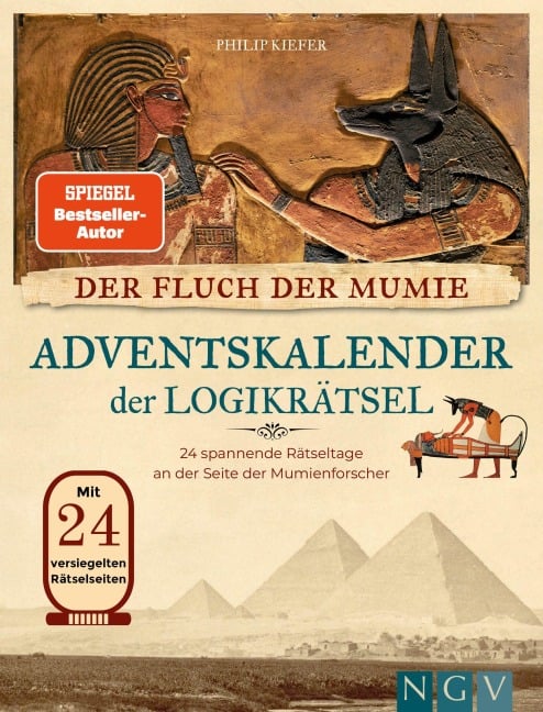 Der Fluch der Mumie Adventskalender der Logikrätsel - Philip Kiefer