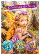 Elfenkinder der Natur - Niedlicher Termin-Planer für das Jahr (Wandkalender 2026 DIN A4 hoch), CALVENDO Monatskalender - Anja Frost