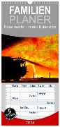 Familienplaner 2024 - Feuerwehr - mein Kalender mit 5 Spalten (Wandkalender, 21 x 45 cm) CALVENDO - Peter Roder