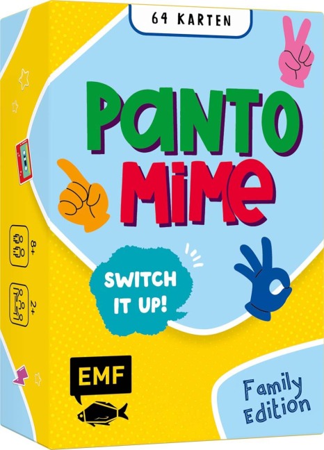 Kartenspiel: Pantomime - Switch it up! - Family Edition - 