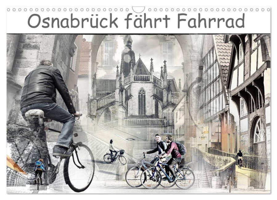 Osnabrück fährt Fahrrad (Wandkalender 2027 DIN A3 quer), CALVENDO Monatskalender - Viktor Gross