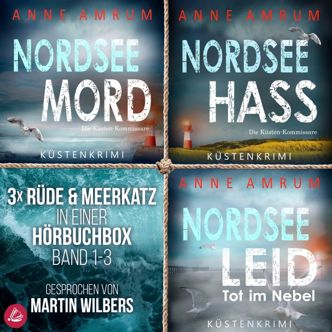 Die Nordsee-Kommissare Sammelband 1 - Anne Amrum