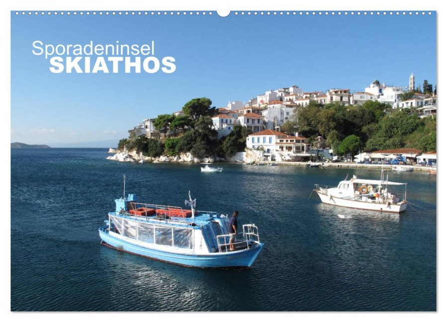 Sporadeninsel Skiathos (Wandkalender 2026 DIN A2 quer), CALVENDO Monatskalender - Nicolas Pabst