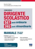 Cover-Bild zum Titel 'Concorso dirigente scolastico. 587 posti ordinario, 392 posti straordinario. Manuale per tutte le prove' von 'Rosanna Calvino'