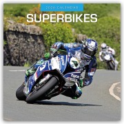 Cover-Bild zum Titel 'Superbikes - Motorräder 2026 - 16-Monatskalender' von 'Robin Red'
