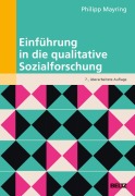 Cover-Bild zum Titel 'Einführung in die qualitative Sozialforschung' von 'Philipp Mayring'